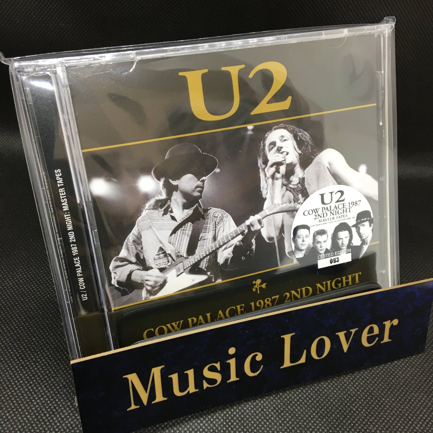 U2 / COW PALACE 1987 2ND NIGHT MASTER TAPES (2CD)