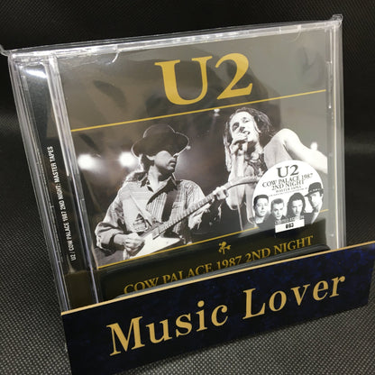 U2 / COW PALACE 1987 2ND NIGHT MASTER TAPES (2CD)