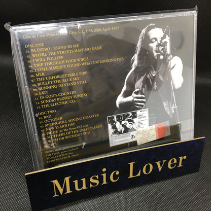 U2 / COW PALACE 1987 2ND NIGHT MASTER TAPES (2CD)