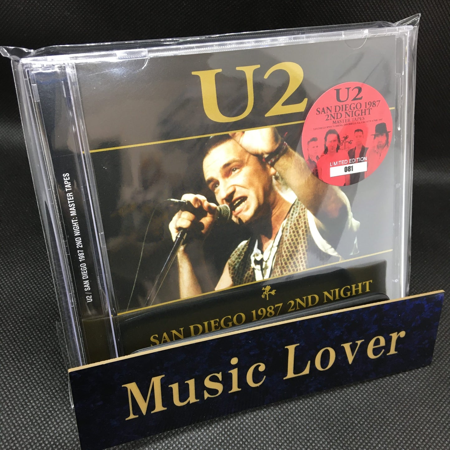 U2 / SAN DIEGO 1987 2ND NIGHT MASTER TAPES (2CD)
