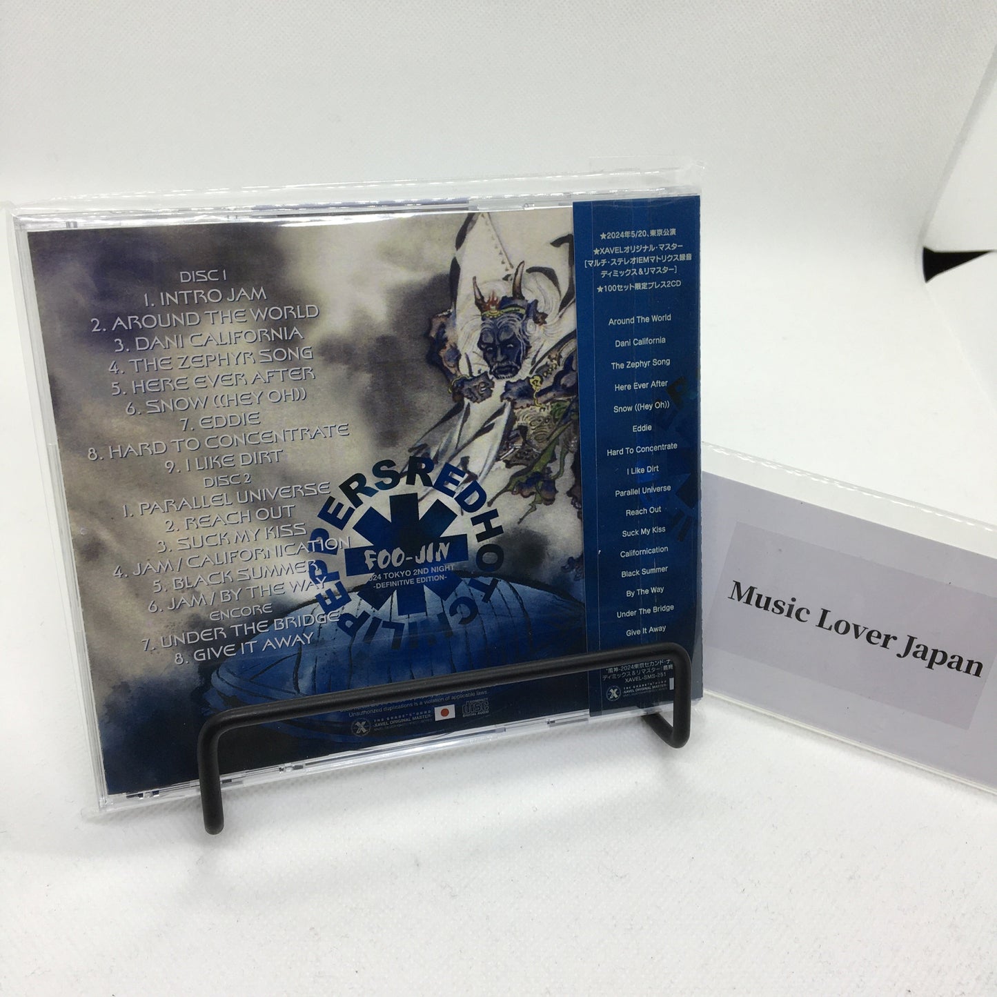 Red Hot Chili Peppers / FOO-JIN 2024 Tokyo 2nd Night Definitive Edition (2CD)