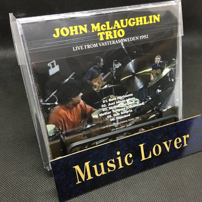 JOHN McLAUGHLIN TRIO / LIVE FROM VASTERAS SWEDEN 1992 SOUNDBOARD (1CDR)