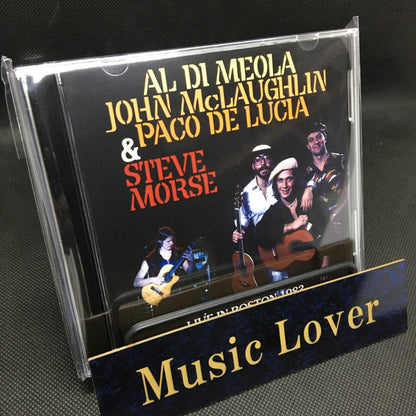 AL DI MEOLA, JOHN McLAUGHLIN, PACO DE LUCÍA Y STEVE MORSE / EN VIVO EN BOSTON 1983 (2CDR)
