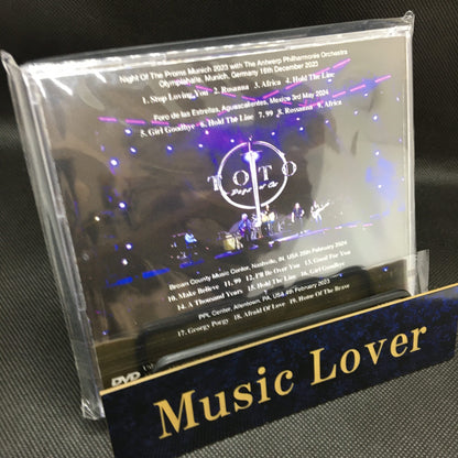 TOTO / LIVE COMPILATION 2023 & 2024 (1DVDR)