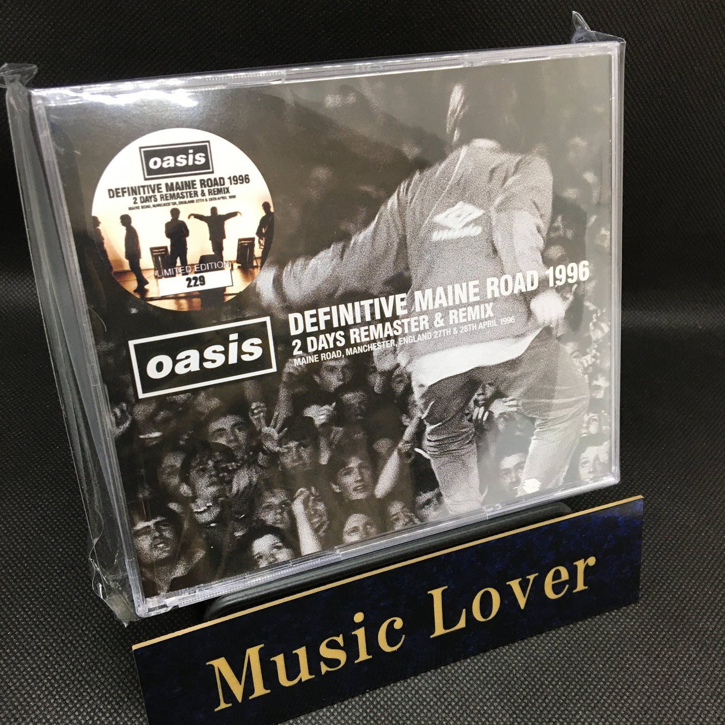 OASIS / DEFINITIVE MAINE ROAD 1996 2 DAYS REMASTER & REMIX STEREO SOUNDBOARD (4CD)