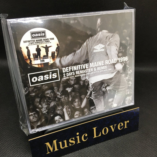 OASIS / DEFINITIVE MAINE ROAD 1996 2 DAYS REMASTER & REMIX STEREO SOUNDBOARD (4CD)