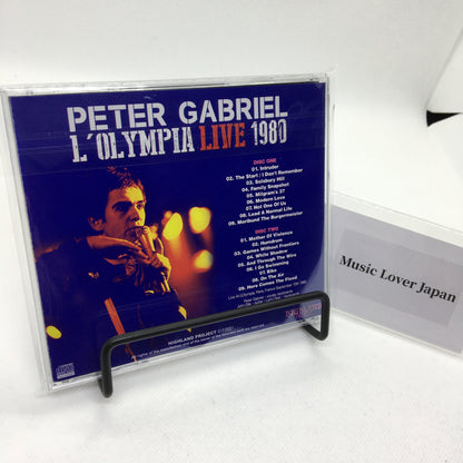 PETER GABRIEL / L'OLYMPIA LIVE 1980 Soundboard (2CDR)
