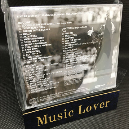 OASIS / CAST / RICHARD ASHCROFT / DEFINITIVE WEMBLEY STADIUM  2025 3RD NIGHT HISTORICAL RECORDING AT WEMBLEY (3CD)