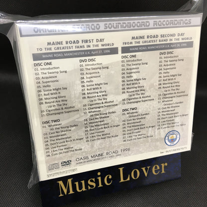 OASIS / 1996 MAINE ROAD 4CD+2DVD with TOUR PROGRAM