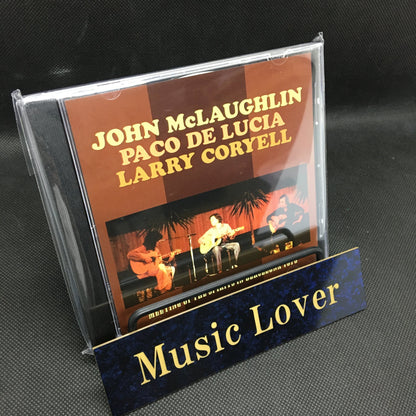 JOHN McLAUGHLIN, PACO DE LUCIA, LARRY CORYELL / MEETING OF THE SPIRITS IN BERCELONA 1979 SOUNDBOARD (1CDR)