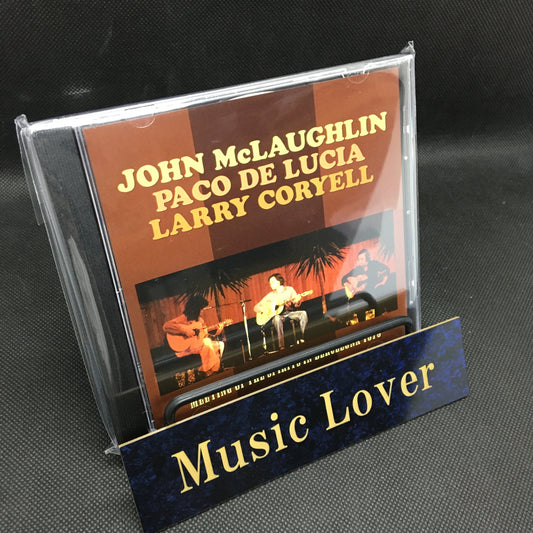 JOHN McLAUGHLIN, PACO DE LUCIA, LARRY CORYELL / MEETING OF THE SPIRITS IN BERCELONA 1979 SOUNDBOARD (1CDR)