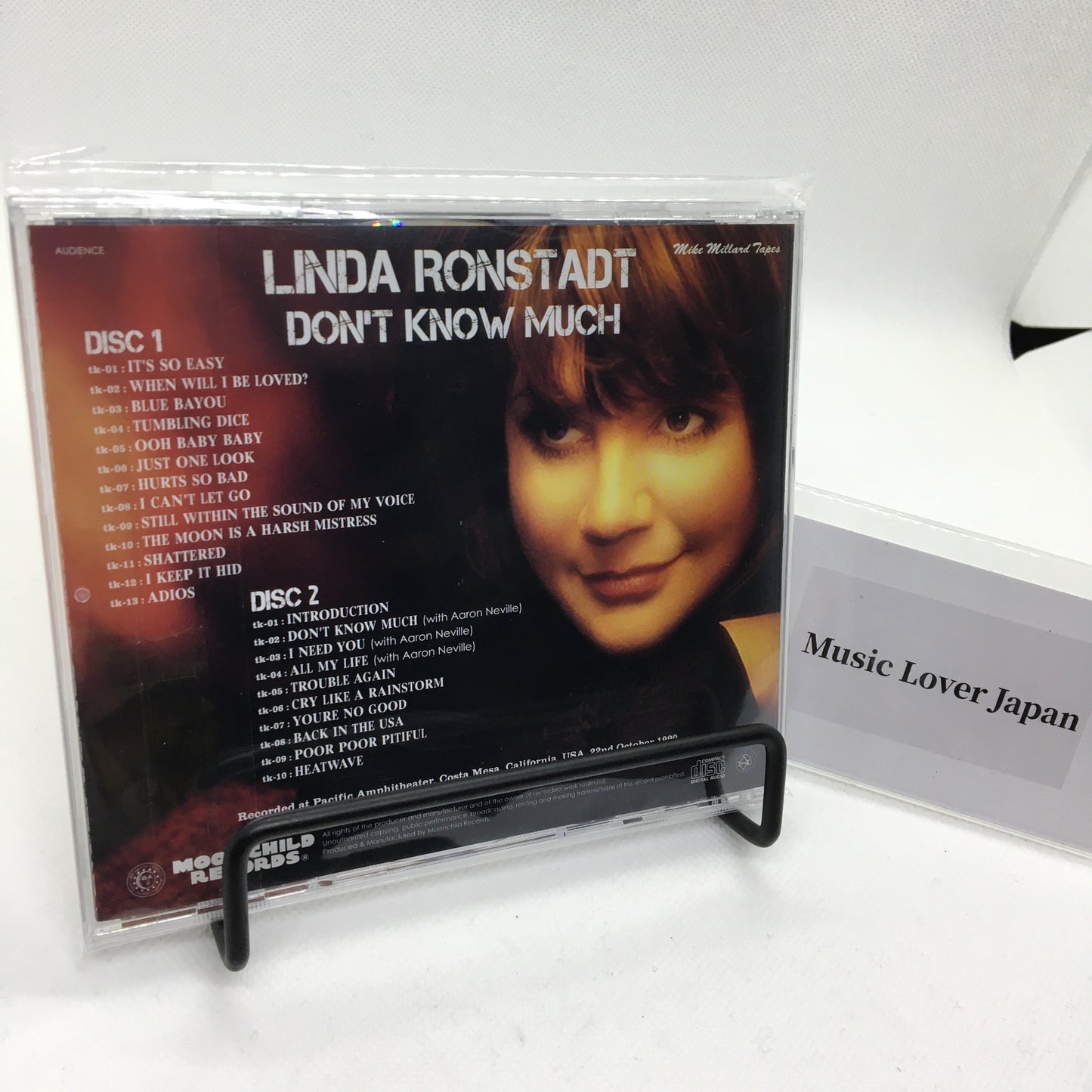 Linda Ronstadt Don't Know Much 2CD 23 Tracks Moonchild
