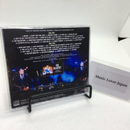 PAUL McCARTNEY / MADRID 2024 1ª NOTTE MASTER ORIGINALE (2CDR)
