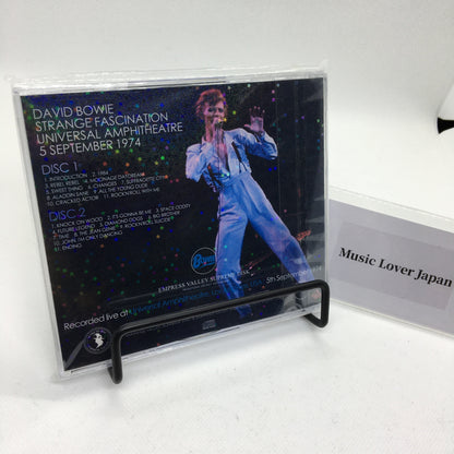 David Bowie Strange Fascination Universal Amphitheatre 2 CD Empress Valley