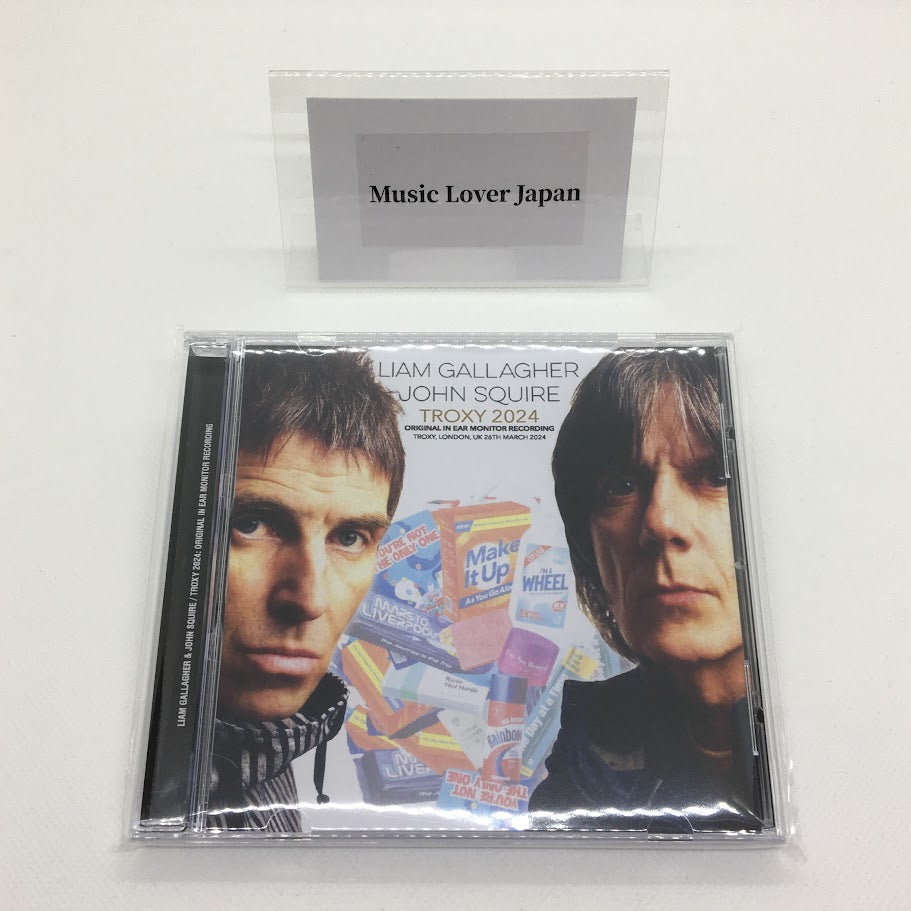 LIAM GALLAGHER & JOHN SQUIRE / TROXY 2024 ORIGINAL IN EAR MONITOR RECORDING IEM (1CDR)