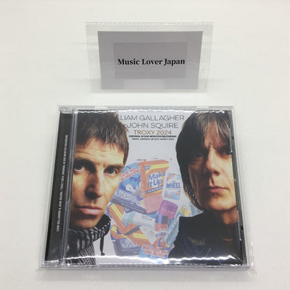 LIAM GALLAGHER & JOHN SQUIRE / TROXY 2024 ORIGINAL IN EAR MONITOR RECORDING IEM (1CDR)