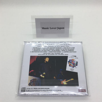 LIAM GALLAGHER & JOHN SQUIRE / TROXY 2024 ORIGINAL IN EAR MONITOR RECORDING IEM (1CDR)