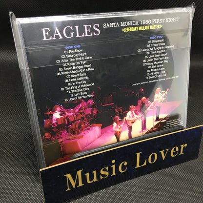 EAGLES / SANTA MONICA 1980 FIRST NIGHT LEGENDARY MILLARD MASTERS (2CDR)