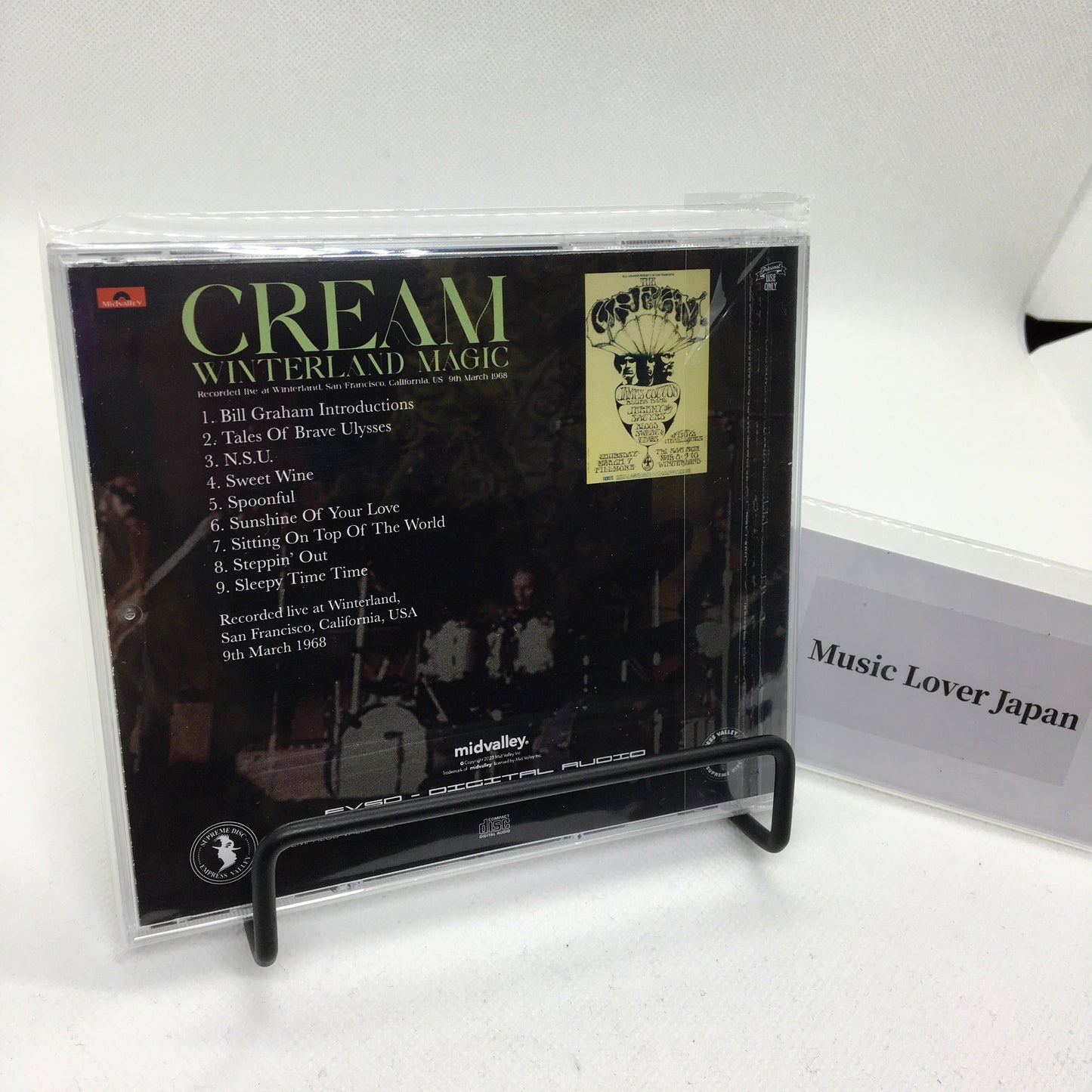 Cream / Winterland Magic (1CD)