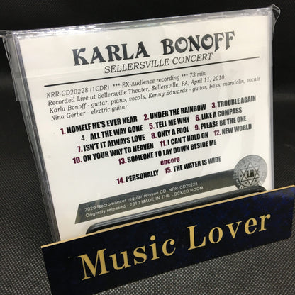 KARLA BONOFF / SELLERSVILLE CONCERT (1CDR)