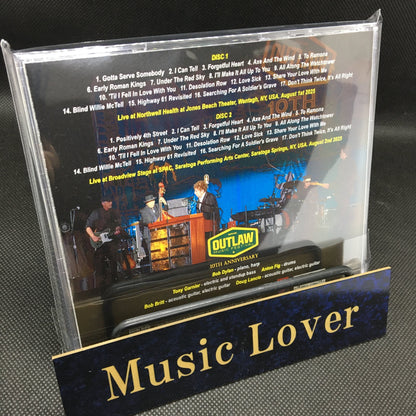 BOB DYLAN / OUTLAW MUSIC FESTIVAL WANTAGH & SARATOGA SPRINGS 2025 (2CDR)