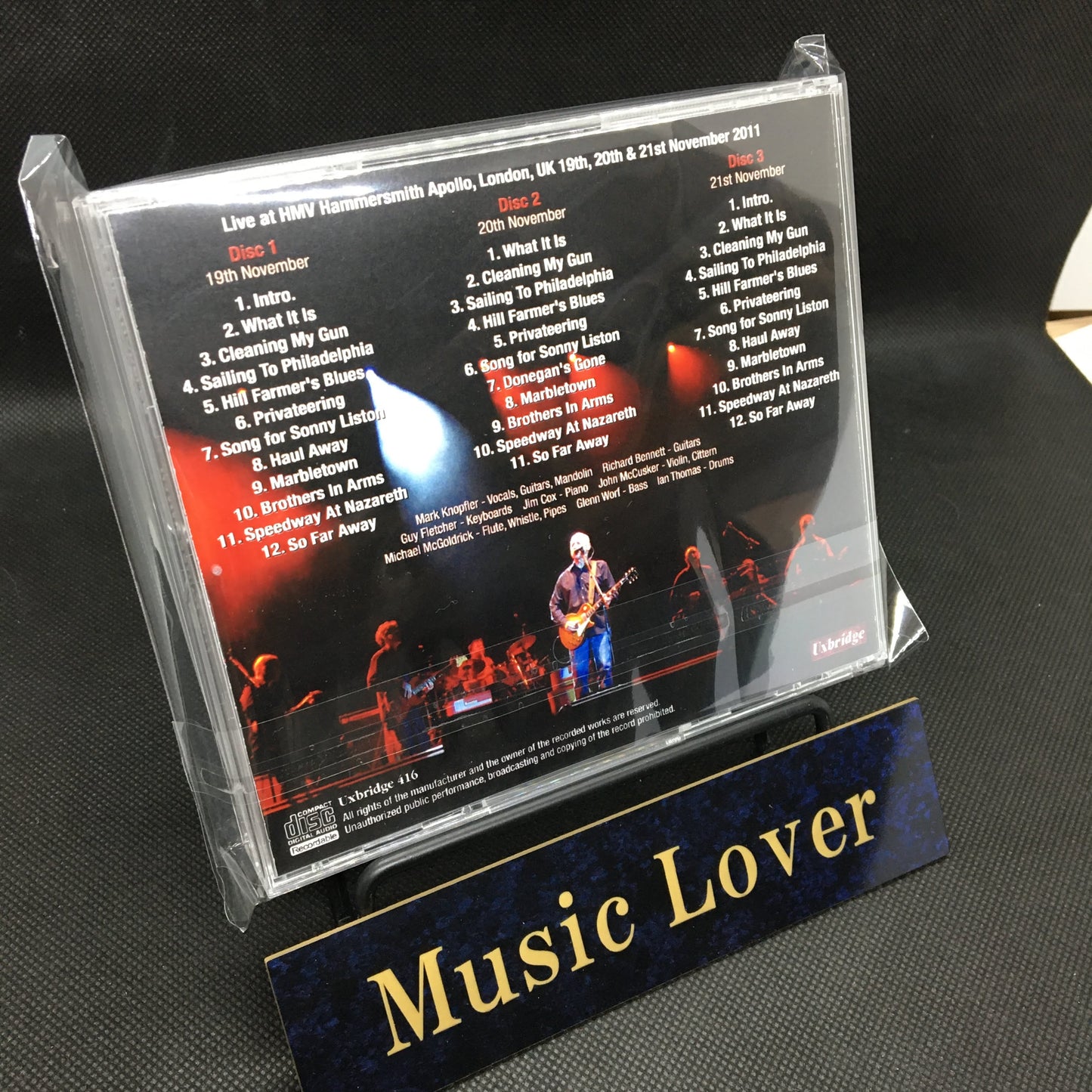 MARK KNOPFLER / HAMMERSMITH 2011 (3CDR)