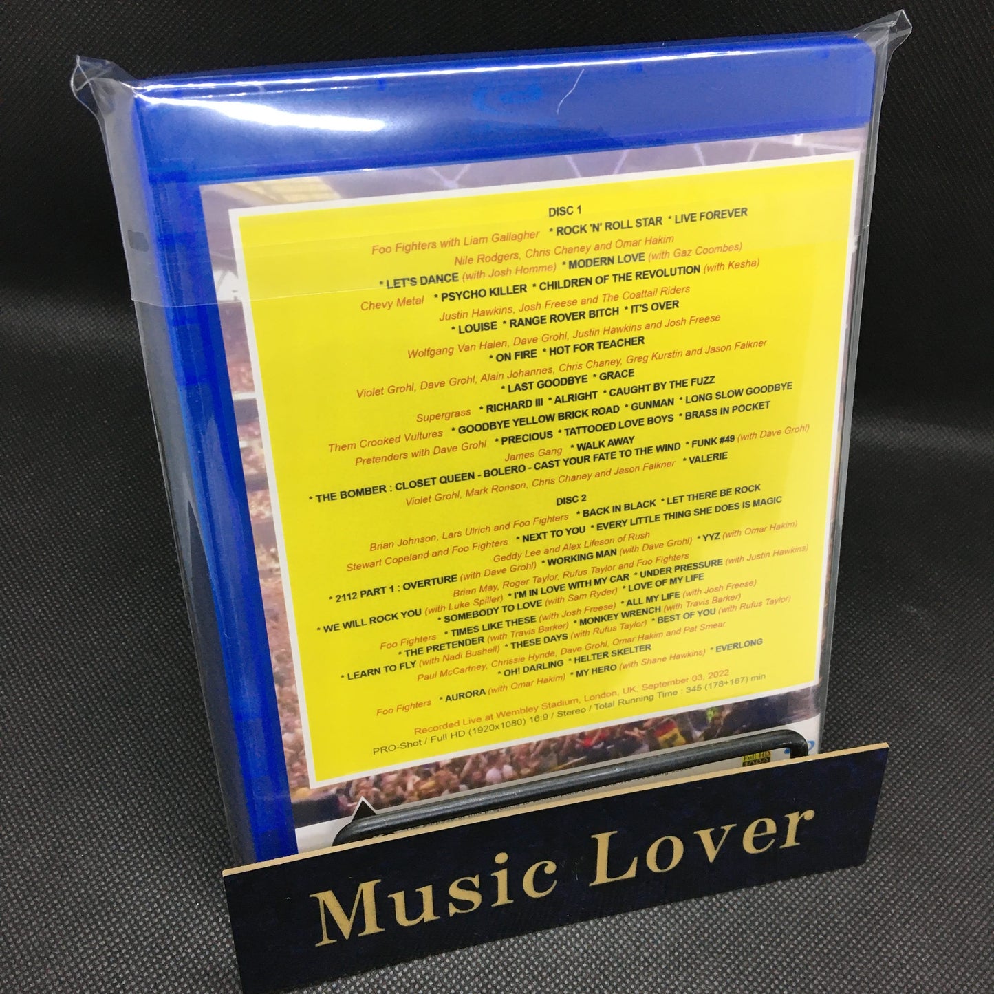 FOO FIGHTERS & THE HAWKINS FAMILY / TAYLOR HAWKINS TRIBUTE CONCERT AT WEMBLEY STADIUM (2BDR)