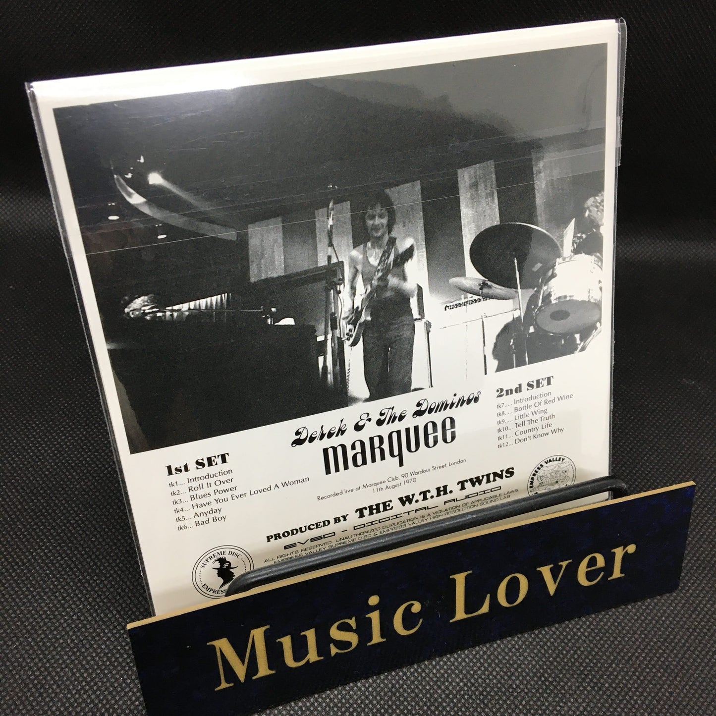 DEREK AND THE DOMINOS / HOT AUGUST NIGHT live at marquee (1CD)