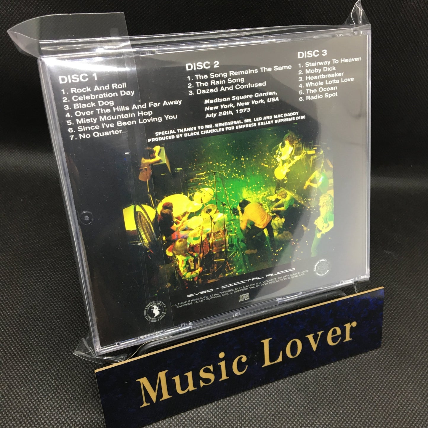 Led Zeppelin The Effect Is Shattering 3CD 17 Tracks Empress Valley