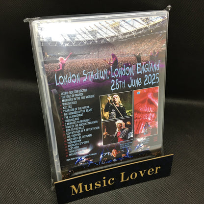 IRON MAIDEN / LONDON STADIUM 2025 THE DEFINITIVE VIDEO (1DVDR)