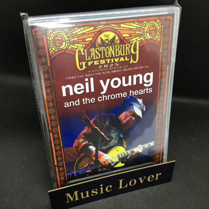 NEIL YOUNG & CHROME HEARTS / GLASTONBURY FESTIVAL 2025 PRO SHOT (1DVDR)