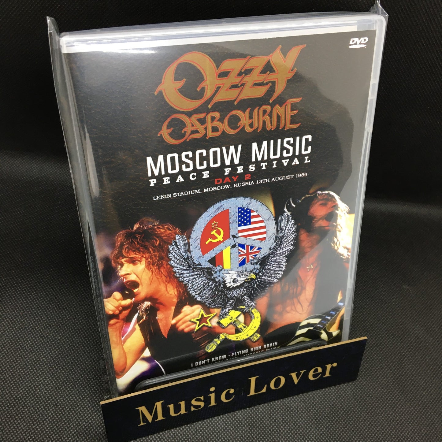 OZZY OSBOURNE / MOSCOW MUSIC PEACE FESTIVAL DAY 2 PRO SHOT (2DVDR)