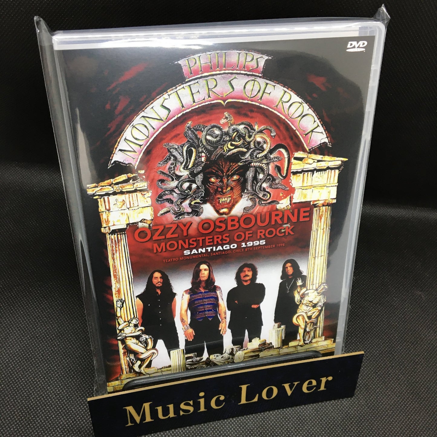 OZZY OSBOURNE / MONSTERS OF ROCK SANTIAGO 1995 PRO SHOT (1DVDR)