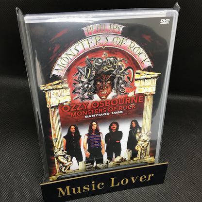 OZZY OSBOURNE / MONSTERS OF ROCK SANTIAGO 1995 PRO SHOT (1DVDR)