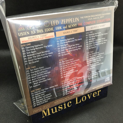 LED ZEPPELIN / LISTEN TO THIS, EDDIE 1977 COMPLETE COLLECTION (9CD)