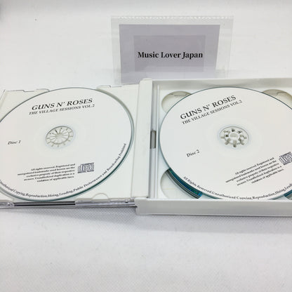 Guns N' Roses / The Village Sessions Vol. 2: Demos y mezclas preliminares de Chinese Democracy (4 CD) [No es disco plateado]