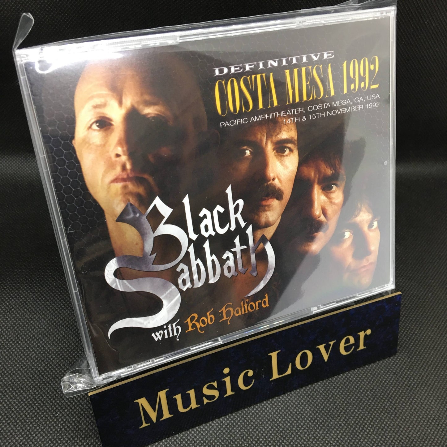 BLACK SABBATH with ROB HALFORD / DEFINITIVE COSTA MESA 1992 (3CD+1DVDR)