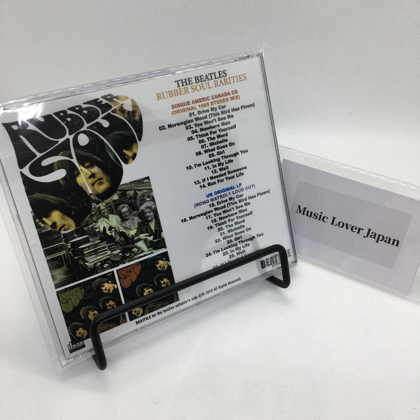 THE BEATLES / RUBBER SOUL RARITIES (1CDR)