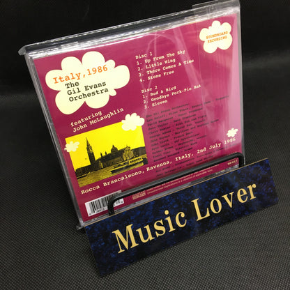 Gil Evans Orchestra featuring John McLaughlin / Italy, 1986 SOUNDBOARD (2CDR)