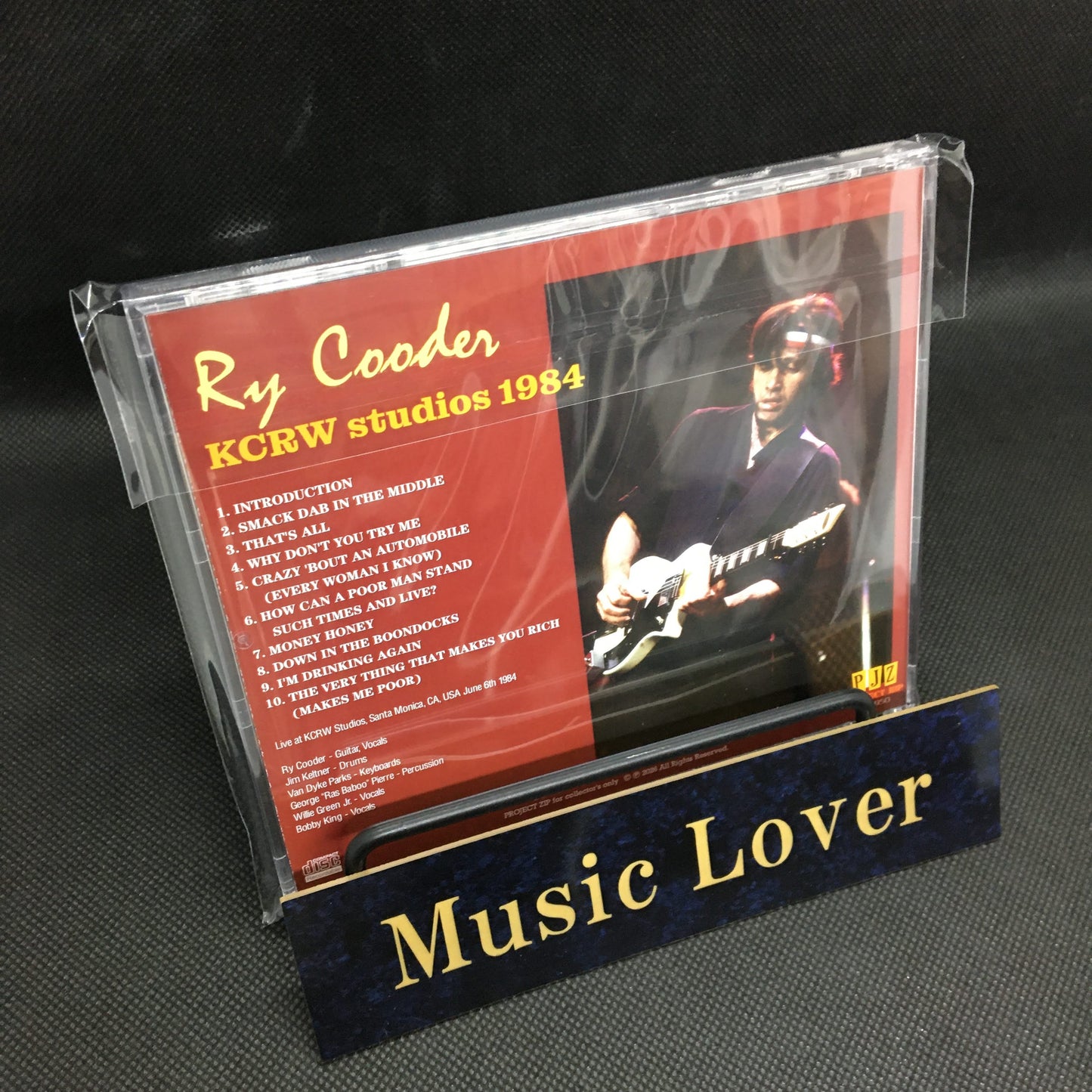 RY COODER / KCRW STUDIOS 1984 SOUNDBOARD (1CDR)