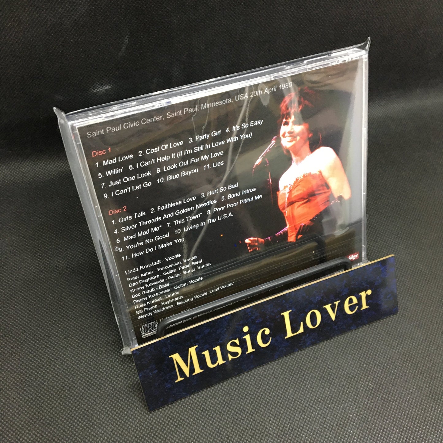 LINDA RONSTADT / ST.PAUL 1980 (2CDR)