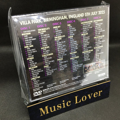 V.A. (BLACK SABBATH / OZZY OSBOURNE / METALLICA / GUNS N' ROSES) / BACK TO THE BEGINNING COMPLETE MASTER PRO SHOT (6DVDR)