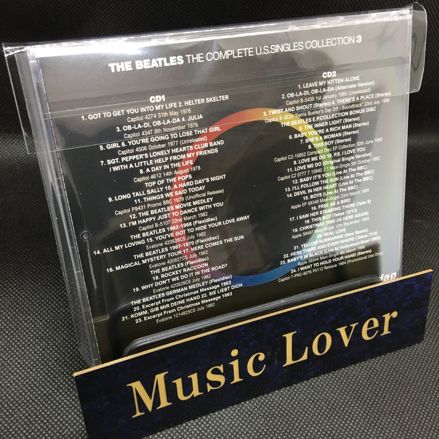 THE BEATLES / THE COMPLETE U.S.SINGLES COLLECTION 1,2,3 SET (2CD×3)