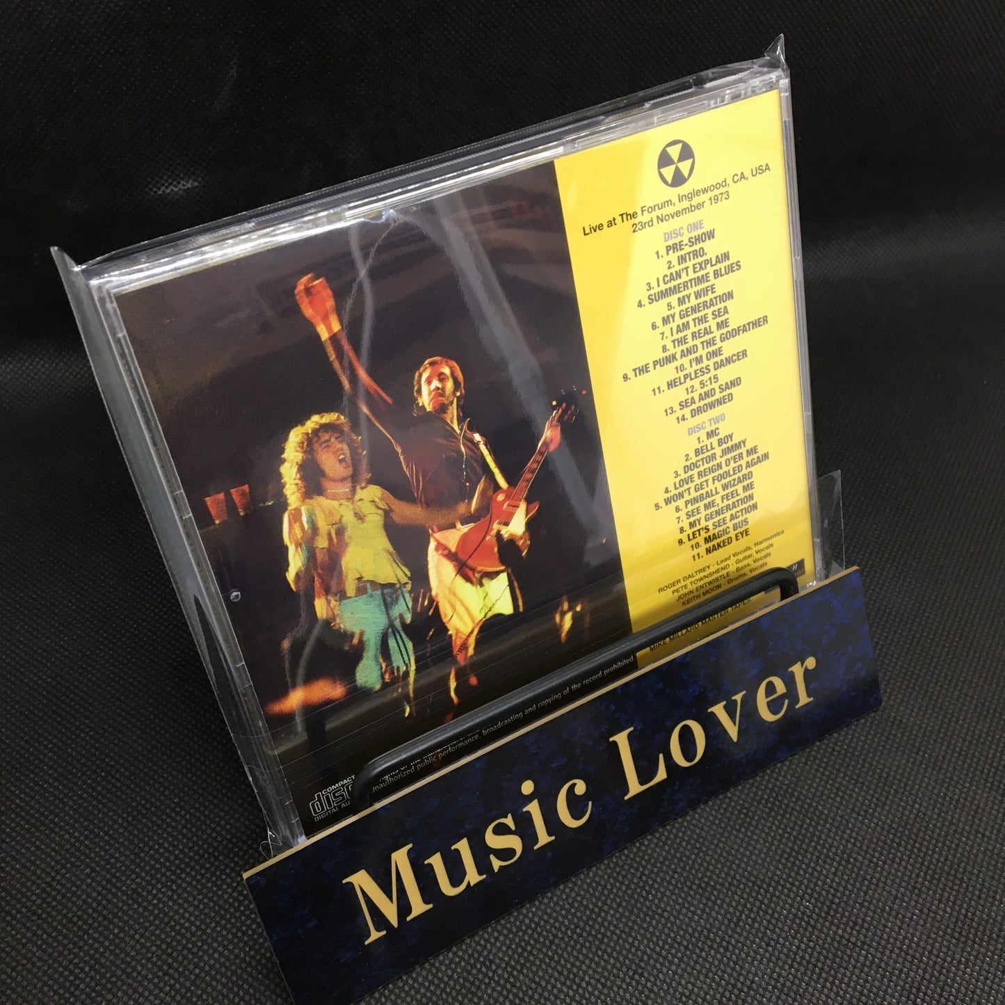 WHO / L.A. FORUM 1973 2ND NIGHT MIKE MILLARD MASTER TAPES (2CD)