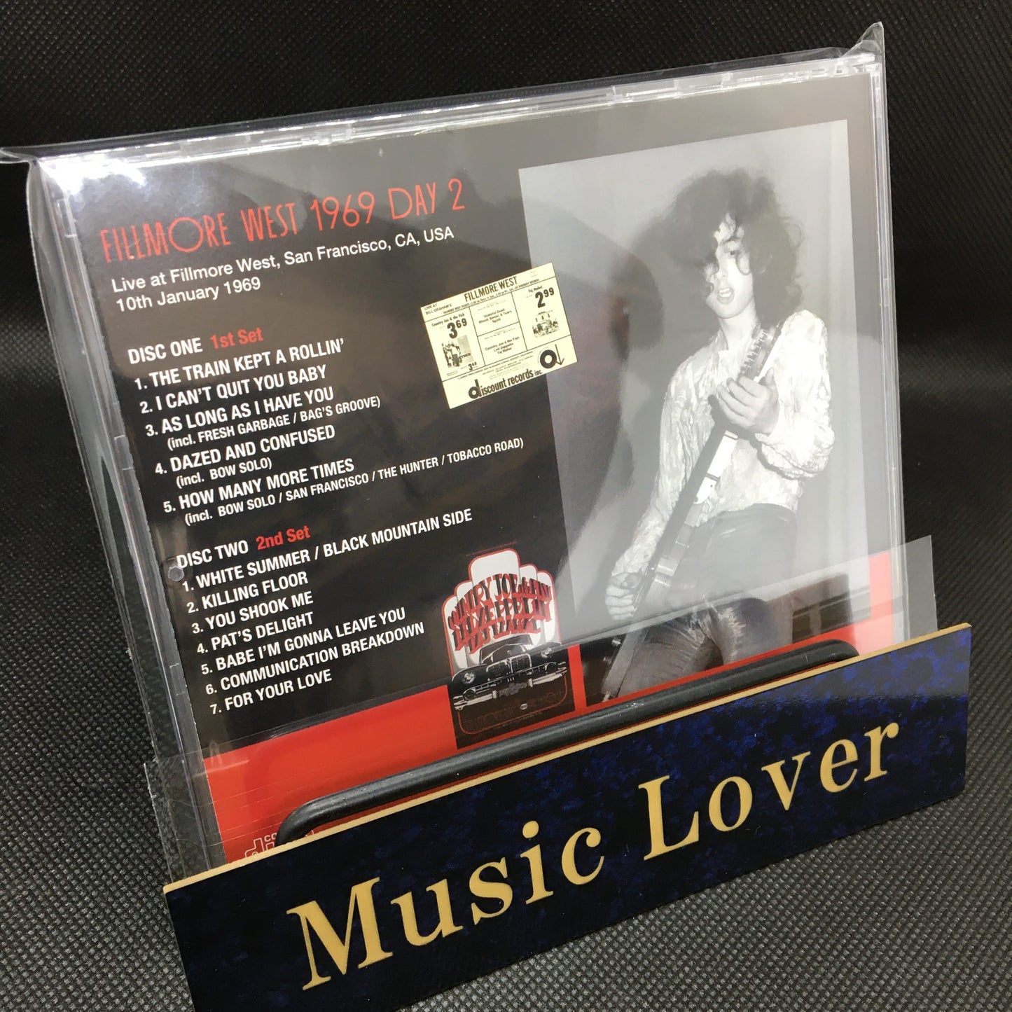 LED ZEPPELIN / FILLMORE WEST 1969 DAY 2 (2CD)