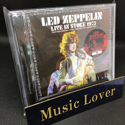 LED ZEPPELIN / LIVE IN STOKE 1973 SOUNDBOARD (2CD)