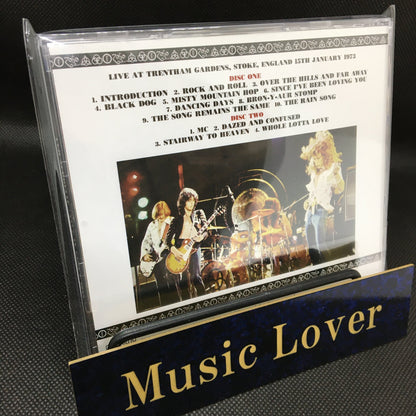 LED ZEPPELIN / LIVE IN STOKE 1973 SOUNDBOARD (2CD)