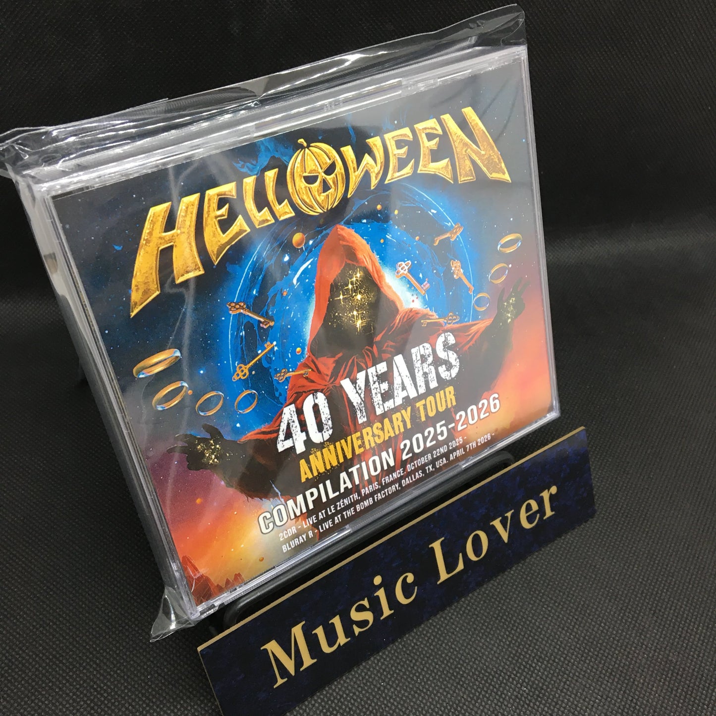 HELLOWEEN / 40 YEARS ANNIVERSARY TOUR COMPILATION 2025-2026 (2CDR+1BDR)