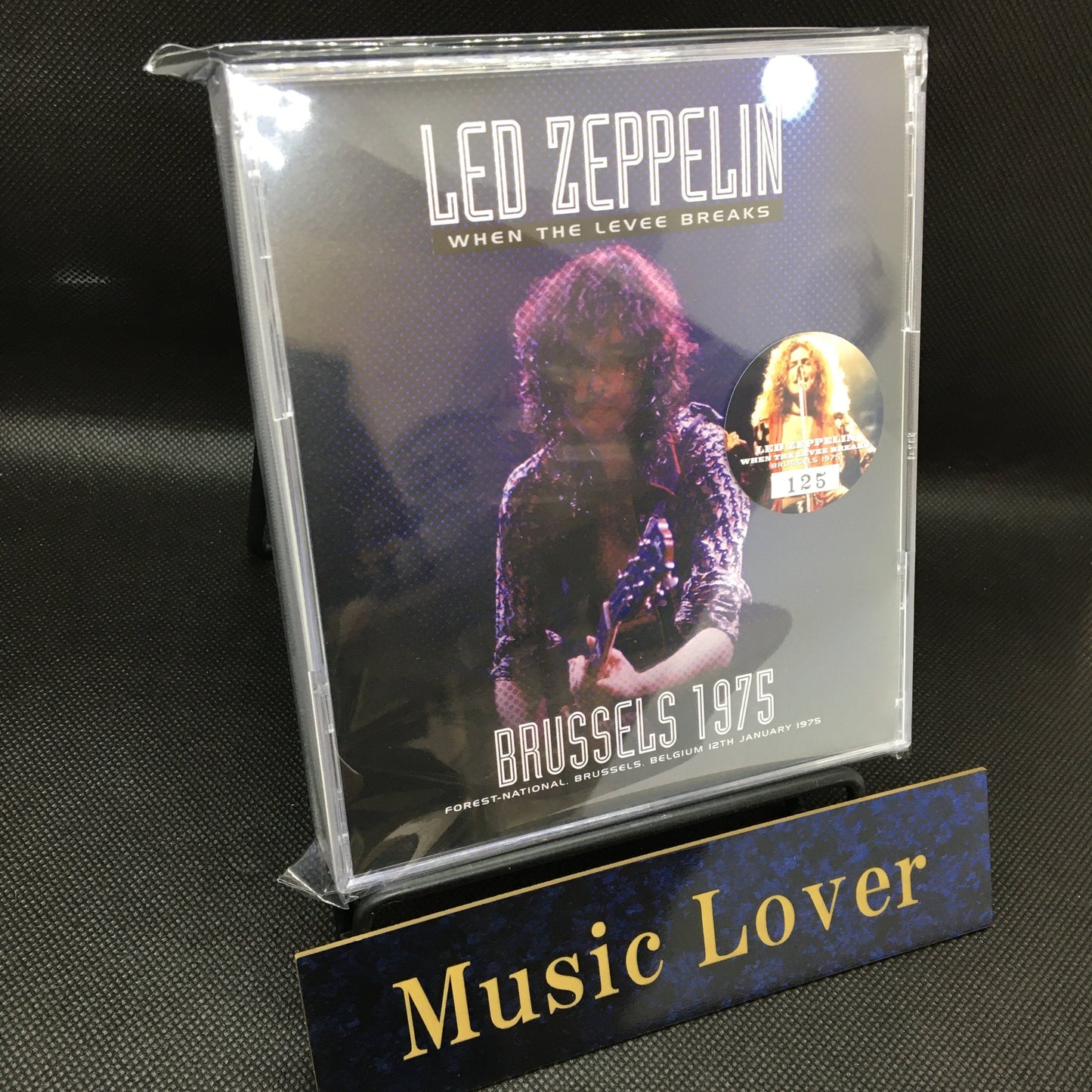 LED ZEPPELIN / WHEN THE LEVEE BREAKS BRUSSELS 1975 (4CD)