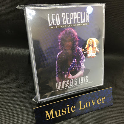LED ZEPPELIN / WHEN THE LEVEE BREAKS BRUSSELS 1975 (4CD)